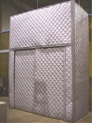 Quilted Barrier, Absorber Curtain Panels
