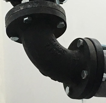 Elbow with Flanges (uncovered)