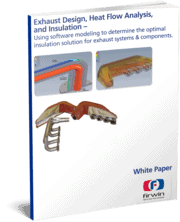 Exhaust Design Heat Flow Analysis and Insulation Exhaust Design
