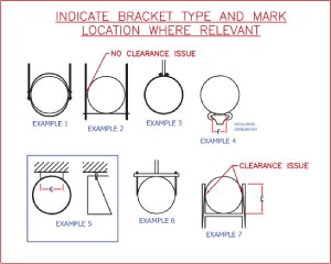 Silencer With Piping Generic Drawing