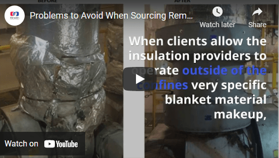 Problems to Avoid When Sourcing Removable Insulation Blankets
